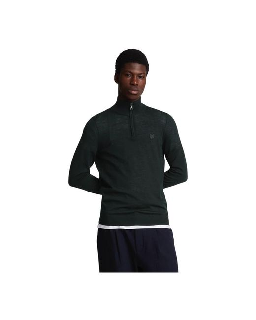 Lyle & Scott Black Turtlenecks for men