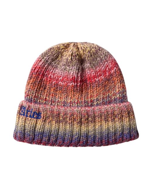 Aries Red Beanies for men