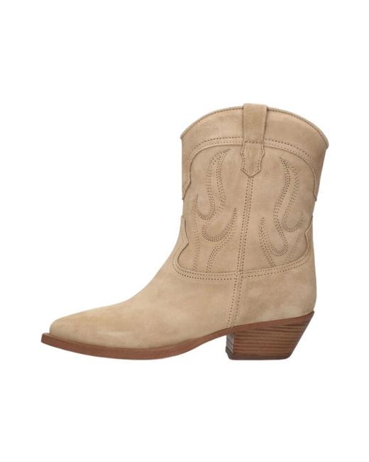 Alpe Natural Western style cowgirl stiefel
