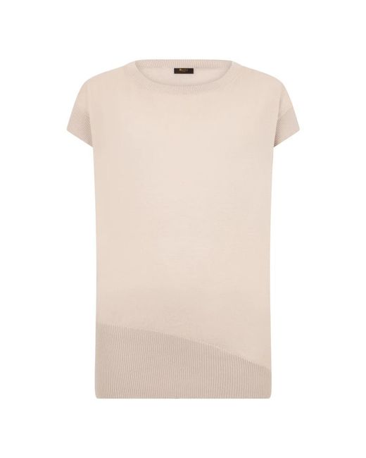 Moorer Natural Knitted Dresses