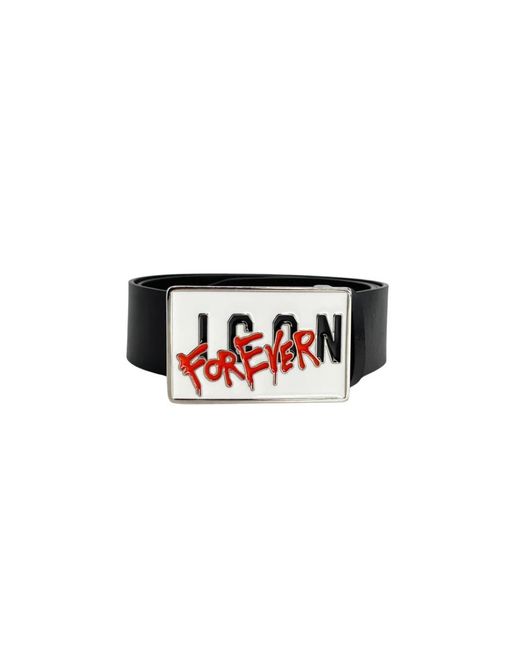 DSquared² Black Belts for men