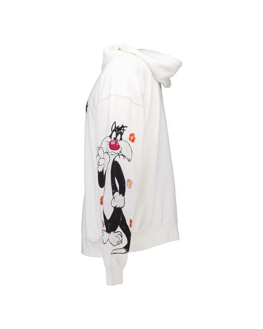 Iceberg Ecru hoodies in White für Herren
