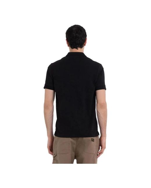Replay Black Polo Shirts for men