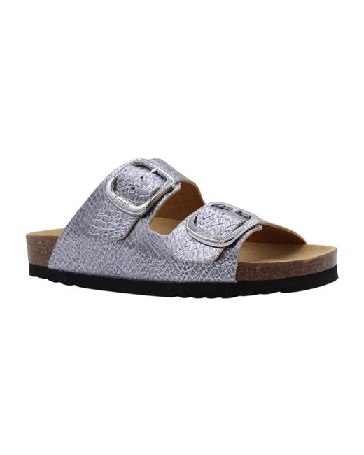 Scholl Schoenen ,Grijs ,Comfortabele Bailleul Slipper Voor Dagelijks Gebruik in het Gray