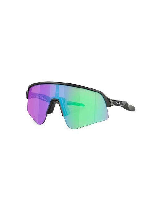 Oakley Accessoires ,Veelkleurig ,Mat Zwart Lite Sweep Zonnebril in het Green voor heren