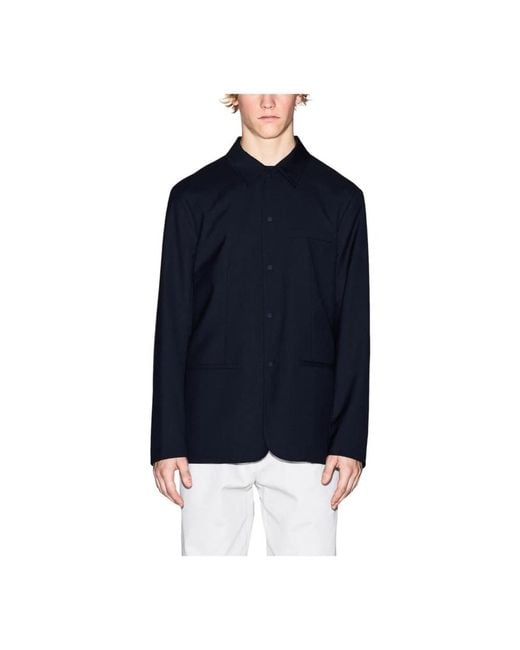 ARMANI EXCHANGE Light Jackets in het Blue voor heren