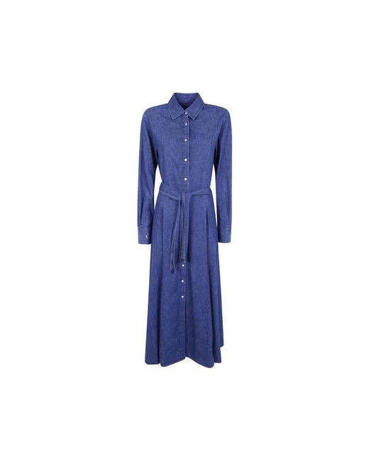 Polo Ralph Lauren Blue Shirt Dresses