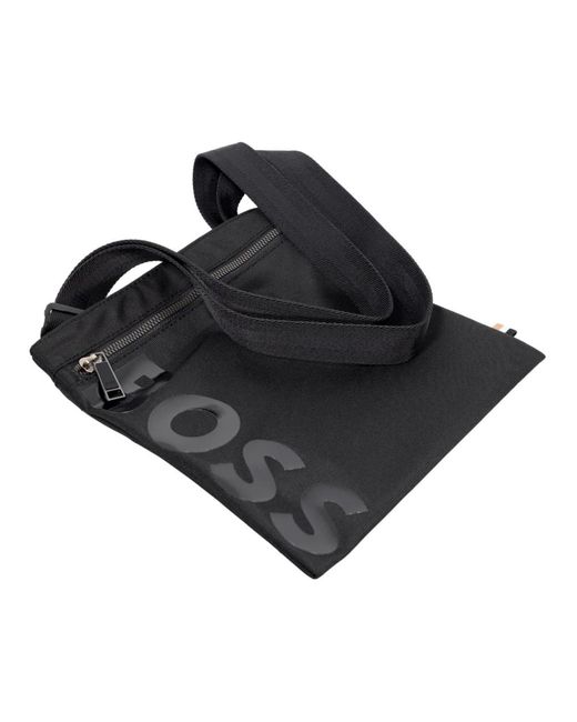 Boss Black Cross Body Bags for men