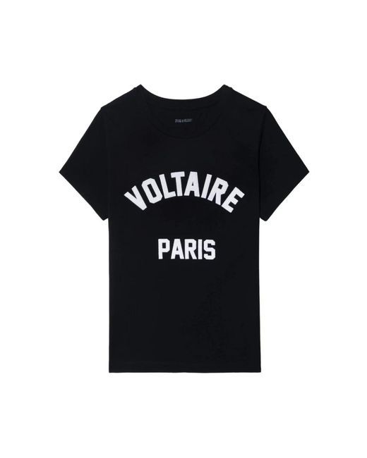 Zadig & Voltaire T-Shirts in het Black