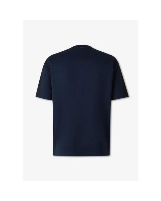 Herno Blue T-Shirts for men