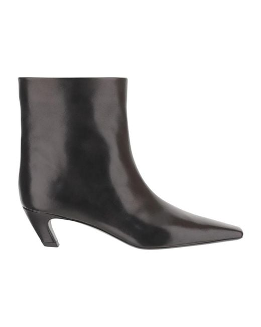Khaite Brown Heeled Boots