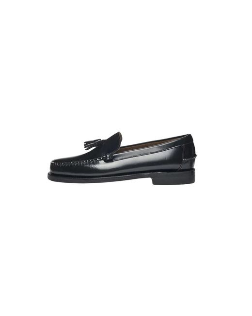 Sebago Black Loafers for men