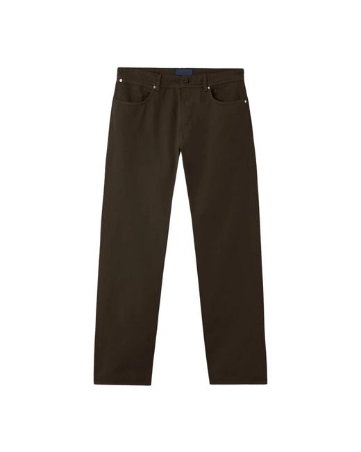 Stone Island Brown Straight Jeans for men