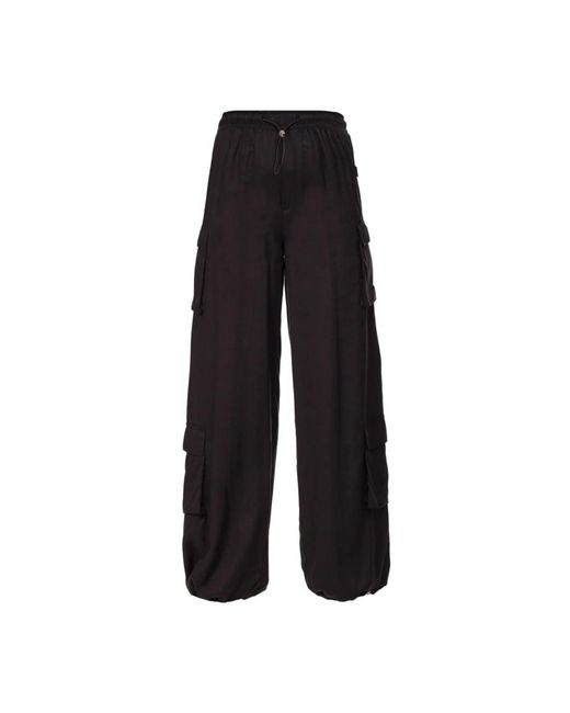 Trousers > wide trousers RICHMOND en coloris Black