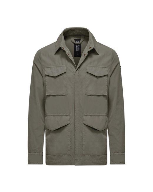 Light Jackets Bomboogie pour homme en coloris Green