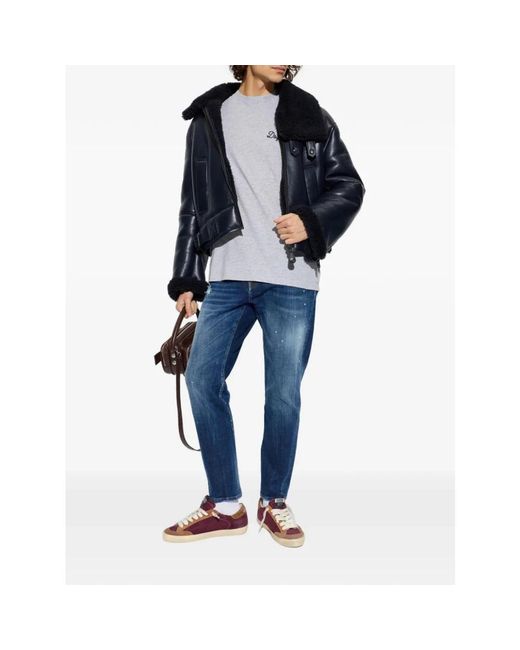 DSquared² Jeans ,Blauw ,Katoen Slim Twst Jeans in het Blue voor heren
