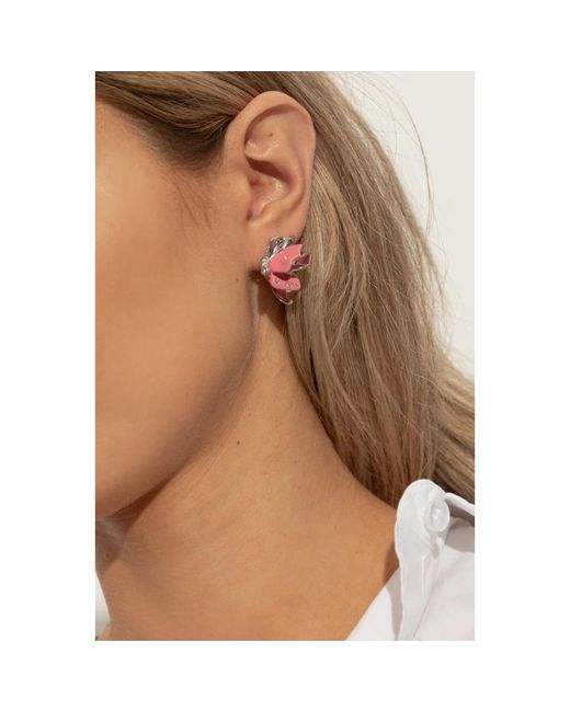 Earrings Marni en coloris Pink