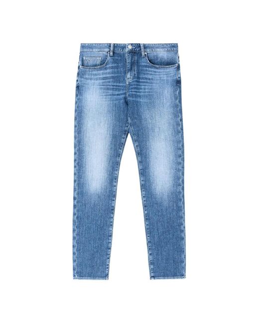 ARMANI EXCHANGE Blue Slim-Fit Jeans for men