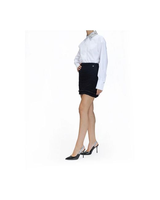 Genny Black Short Skirts