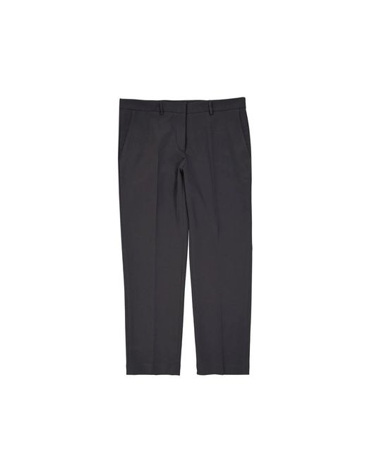 Blanca Vita Gray Straight Trousers