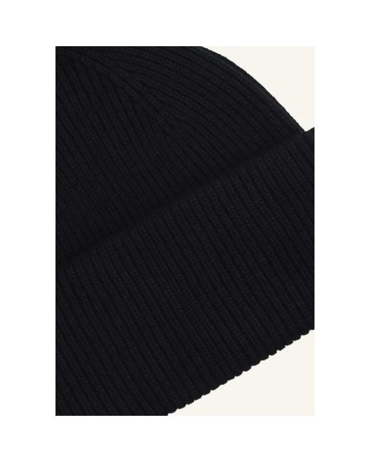 Profuomo Beanie Wool in Black für Herren