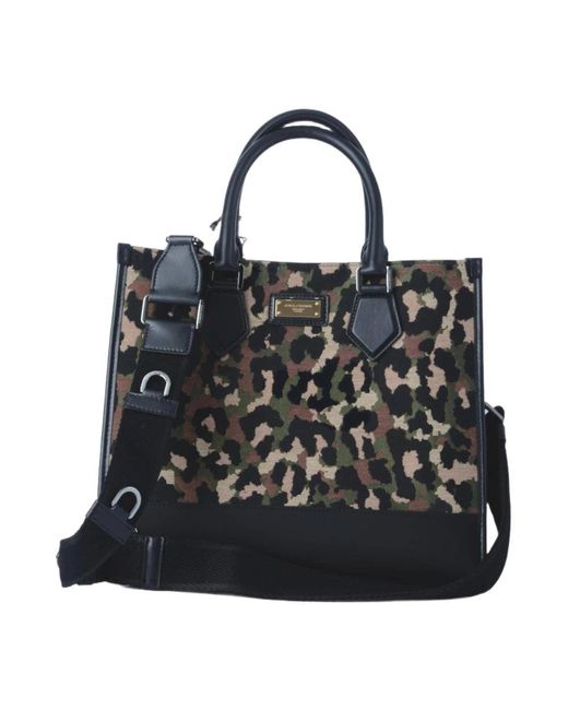 Dolce & Gabbana Medium Stoffen Tas in het Black voor heren