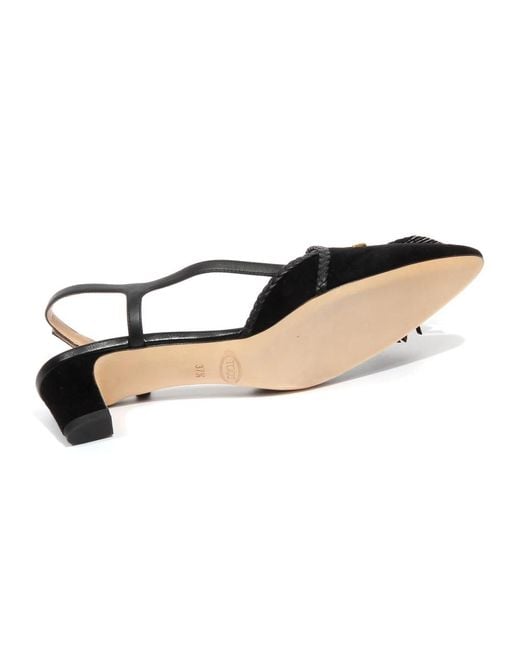 Tod's Black Pumps
