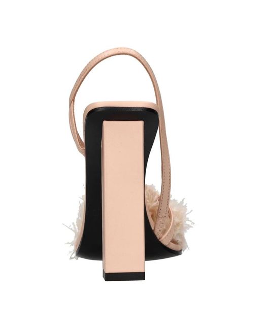 Just Cavalli Natural High Heel Sandals