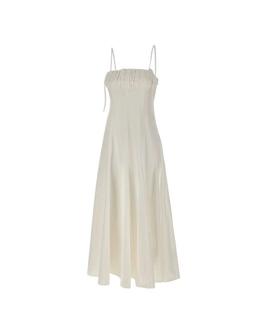 Midi Dresses Birgitte Herskind de color White