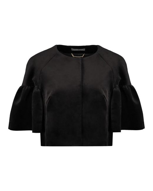 Light Jackets Alberta Ferretti de color Black
