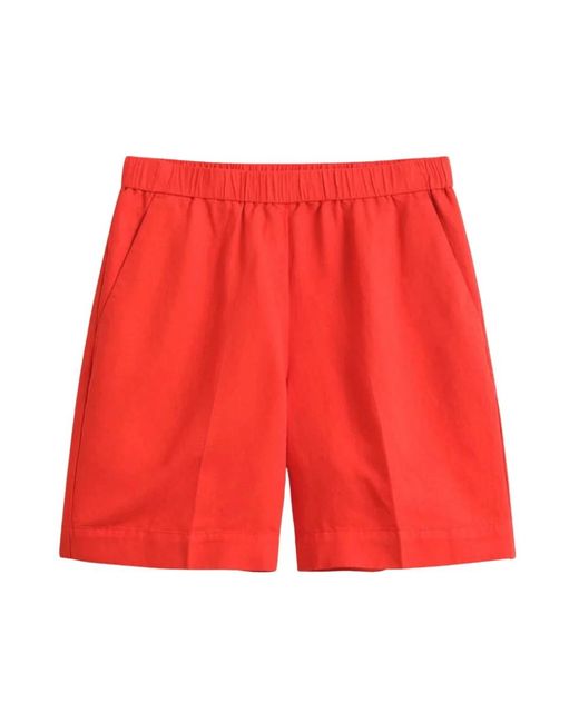 Gant Red Casual Shorts