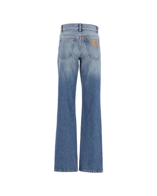 MM6 by Maison Margiela Blue Flare Jeans