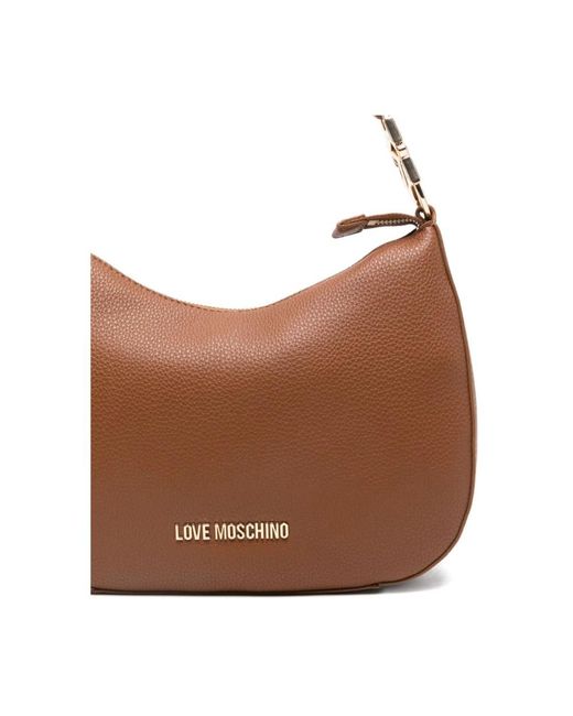 Love Moschino Brown Shoulder Bags