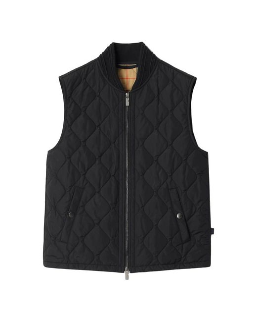 Burberry Black Waistcoats for men
