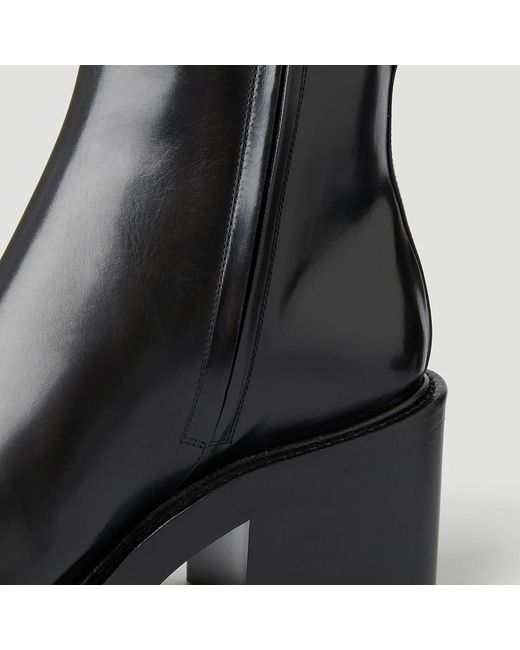Shoes > boots > heeled boots Burberry en coloris Black