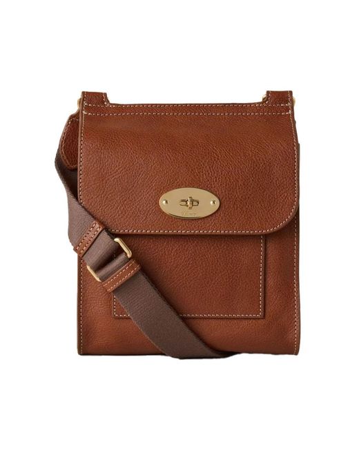Mulberry Brown Messenger Bags for men