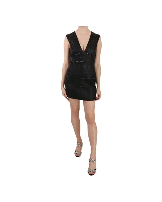 John Richmond Black Short Dresses