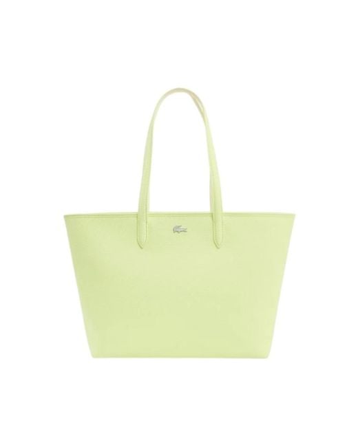 Lacoste Yellow Shopping Bags