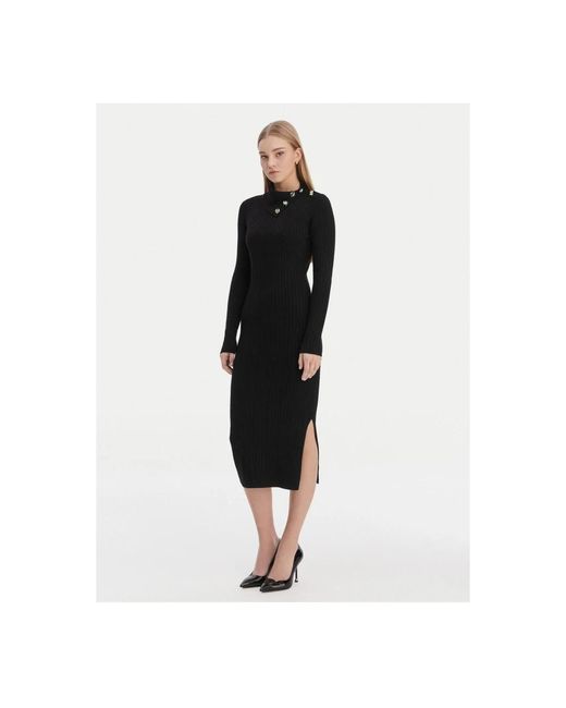 Knitted Dresses Guess de color Black
