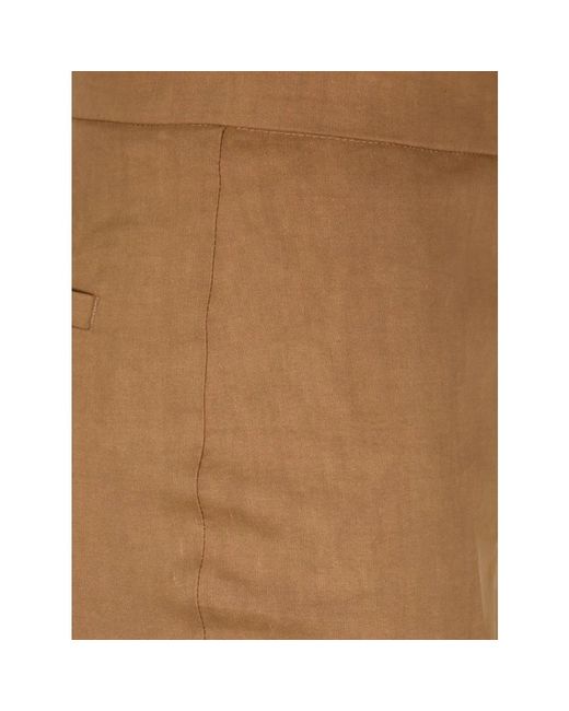 Wide Trousers di Pinko in Brown