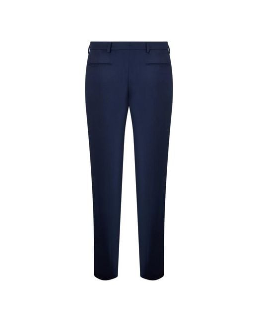 Moorer Blue Suit Trousers for men