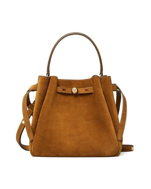 Tory Burch Brown Bucket Bags