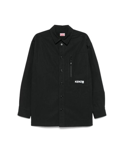 KENZO Black Casual Shirts for men