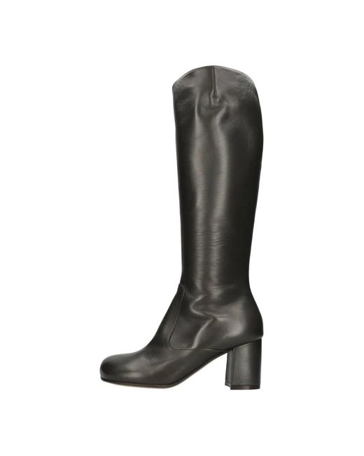 Dries Van Noten Black Boots