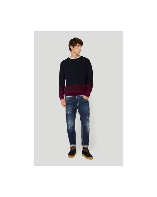 Dondup Blue Slim Fit Jeans for men