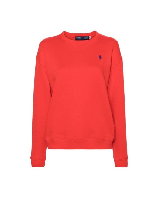 Ralph Lauren Red Sweatshirts