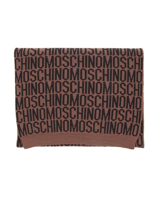 Moschino Metallic Winter Scarves