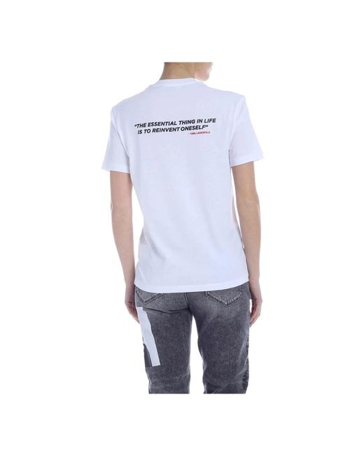 Karl Lagerfeld Blue T-Shirts