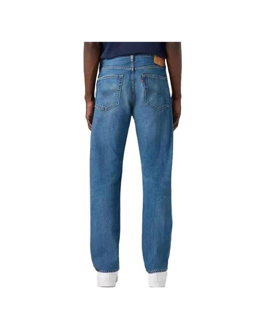 Levi's Jeans ,Blauw ,Katoen 501 Original Lichtgewicht Jeans in het Blue voor heren