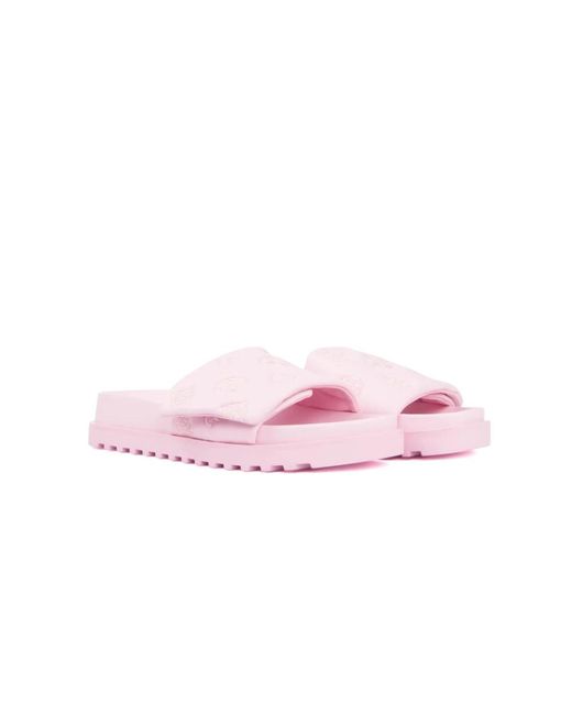 Guess Pink Fabio Slide